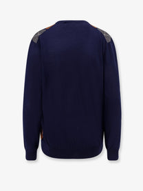 Miu Miu Women's Virgin Wool Sweater Blue, view 5