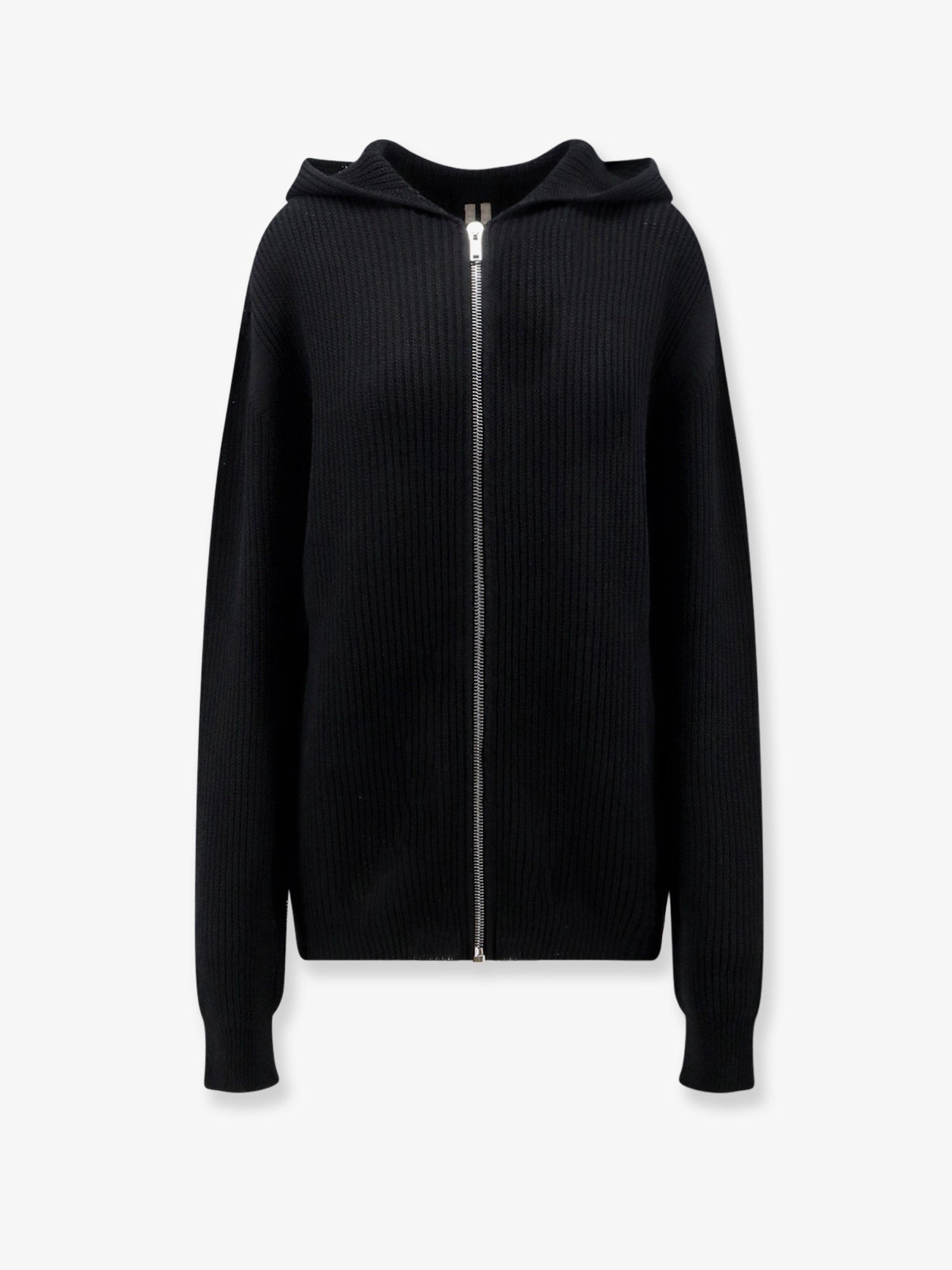 Rick Owens Men's Virgin Wool Sweatshirt Black