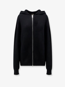 Rick Owens Men's Virgin Wool Sweatshirt Black