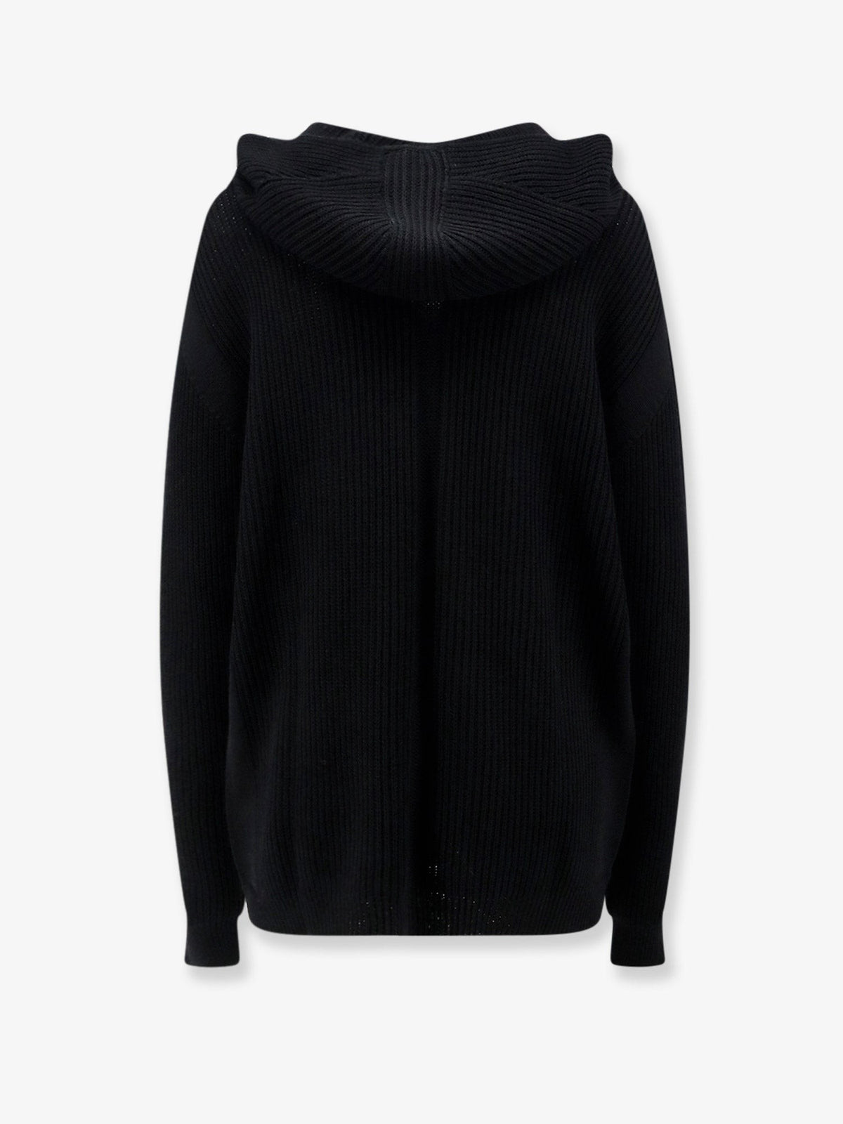 Rick Owens Men's Virgin Wool Sweatshirt Black