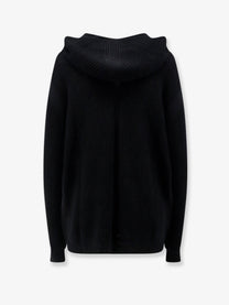 Rick Owens Men's Virgin Wool Sweatshirt Black