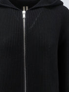 Rick Owens Men's Virgin Wool Sweatshirt Black, view 3