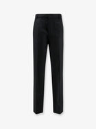 Moncler Men's Virgin Wool Trousers Black