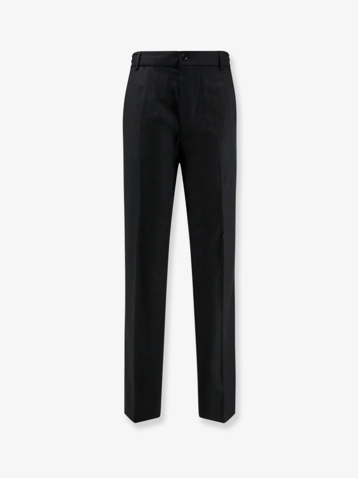 Moncler Men's Virgin Wool Trousers Black