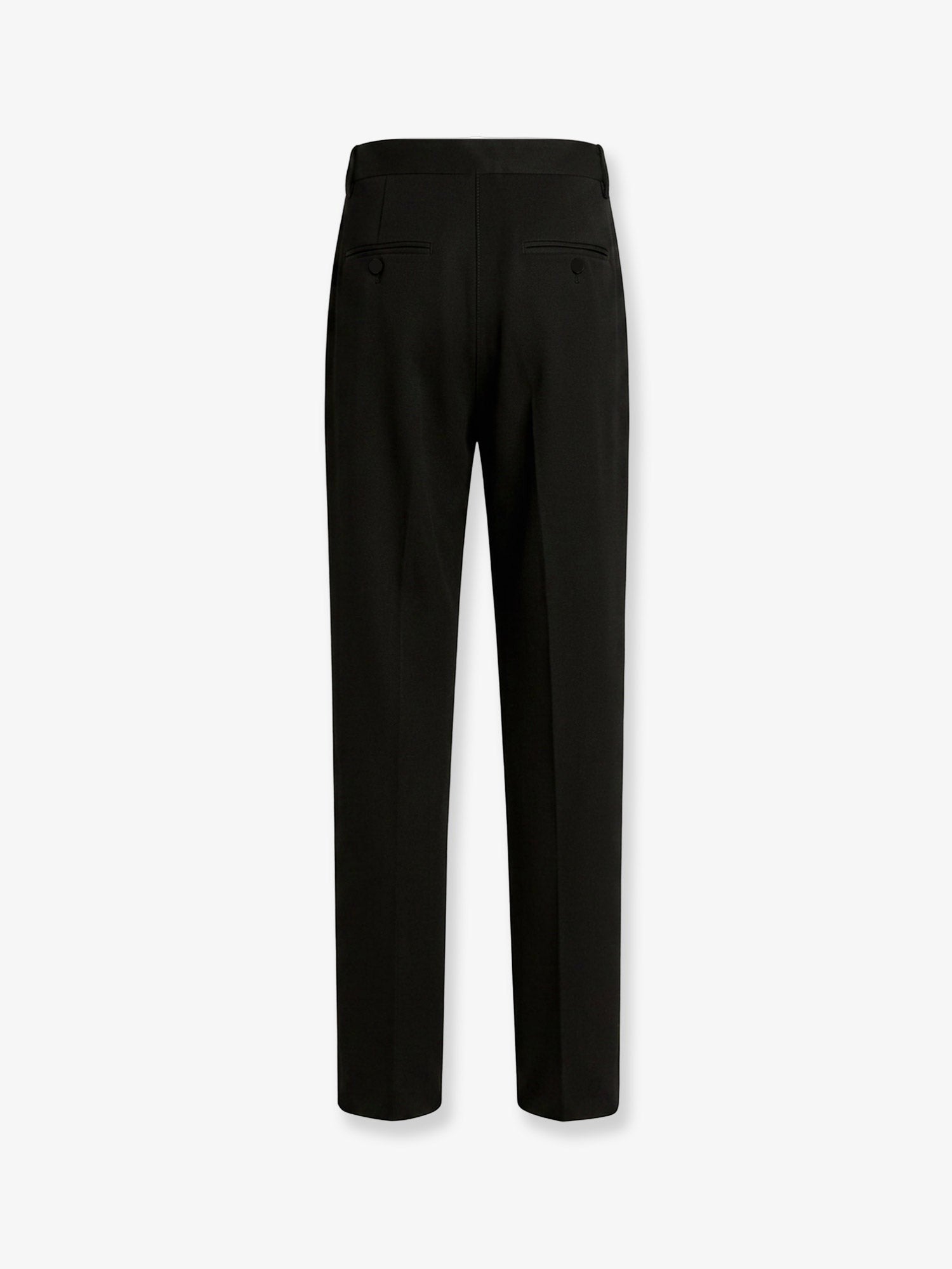 Dolce &amp; Gabbana Men's Virgin Wool Trousers Black