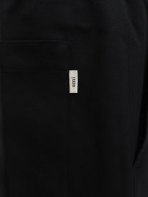 Ami Paris Men's Virgin Wool Trousers Black
