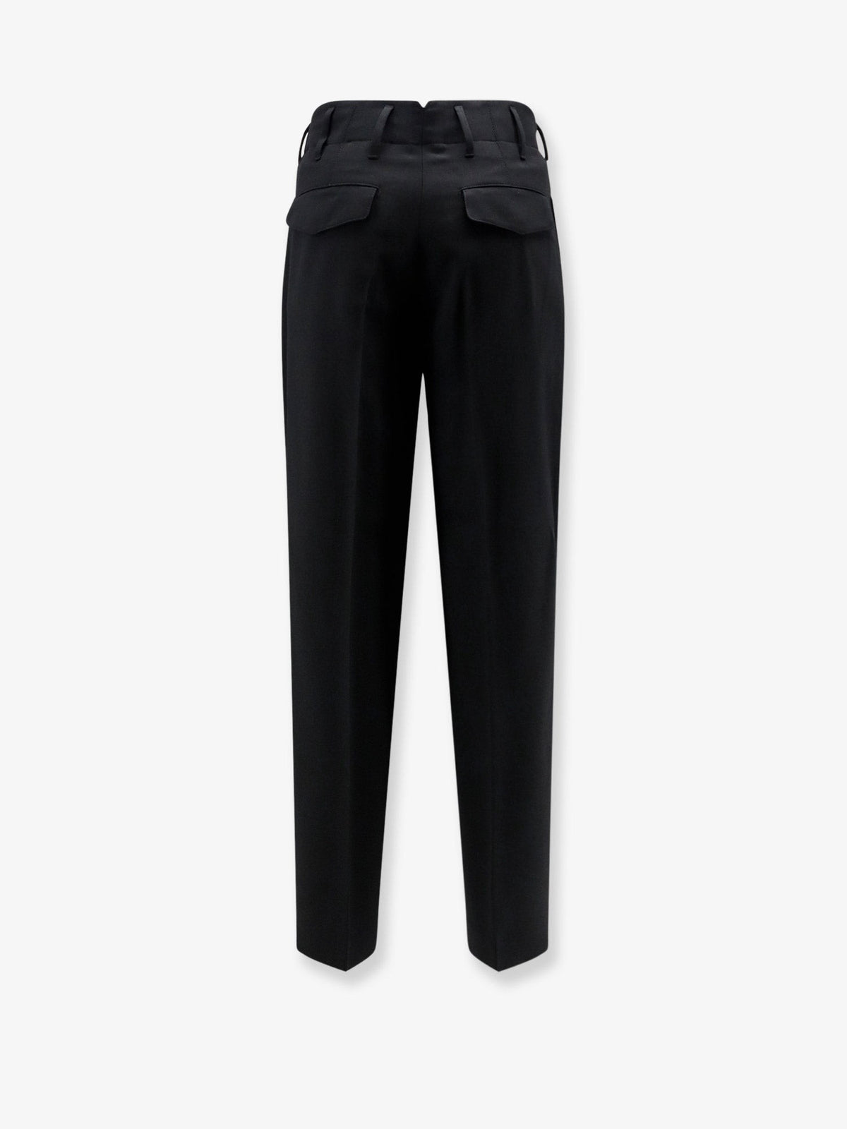 Ami Paris Men's Virgin Wool Trousers Black, view 2