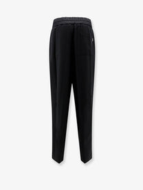 Ami Paris Men's Virgin Wool Trousers Black