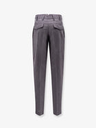 Ami Paris Men's Virgin Wool Trousers Grey, view 2