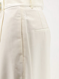 Rohe Women's Virgin Wool Trousers White