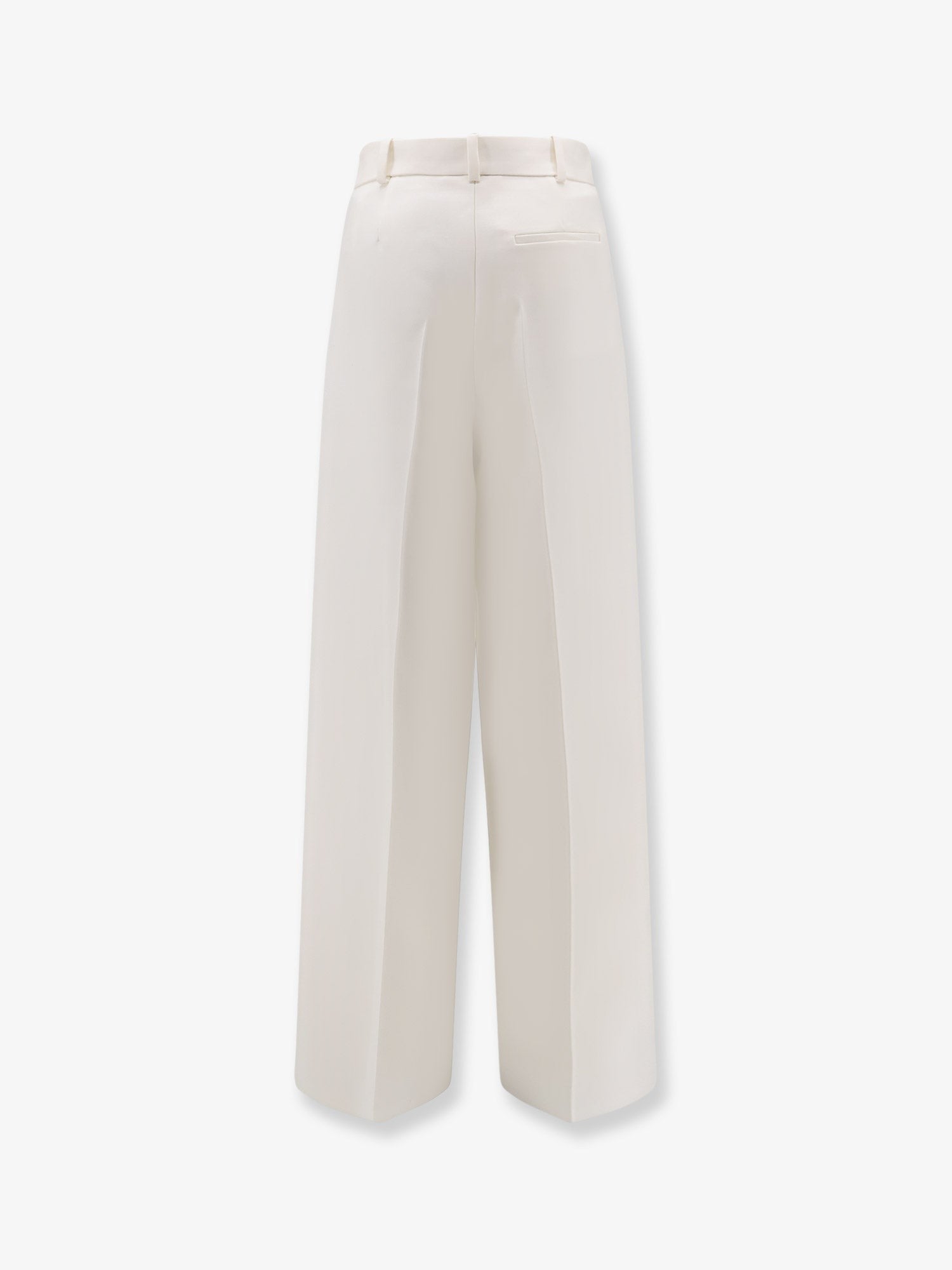 Dior Women's Virgin Wool Trousers Beige Dior