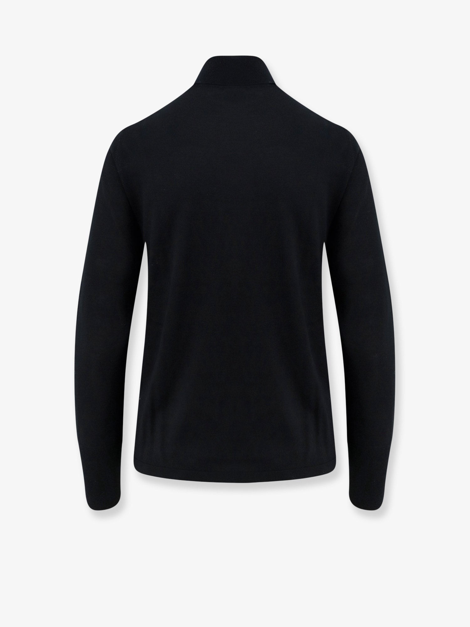 ASPESI Women's Virgin Wool Turtleneck Sweater Black