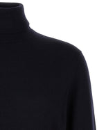Dolce &amp; Gabbana Virgin Wool Turtleneck Sweater Blue, view 3