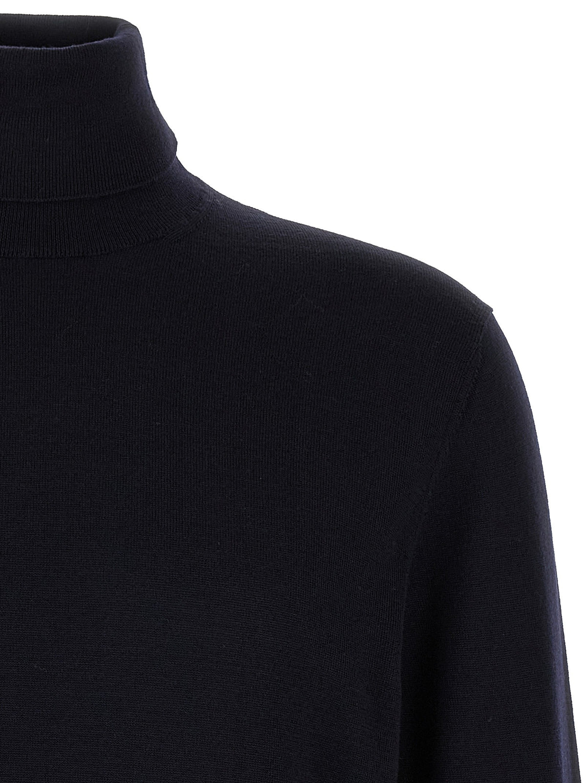 Dolce &amp; Gabbana Virgin Wool Turtleneck Sweater Blue, view 3