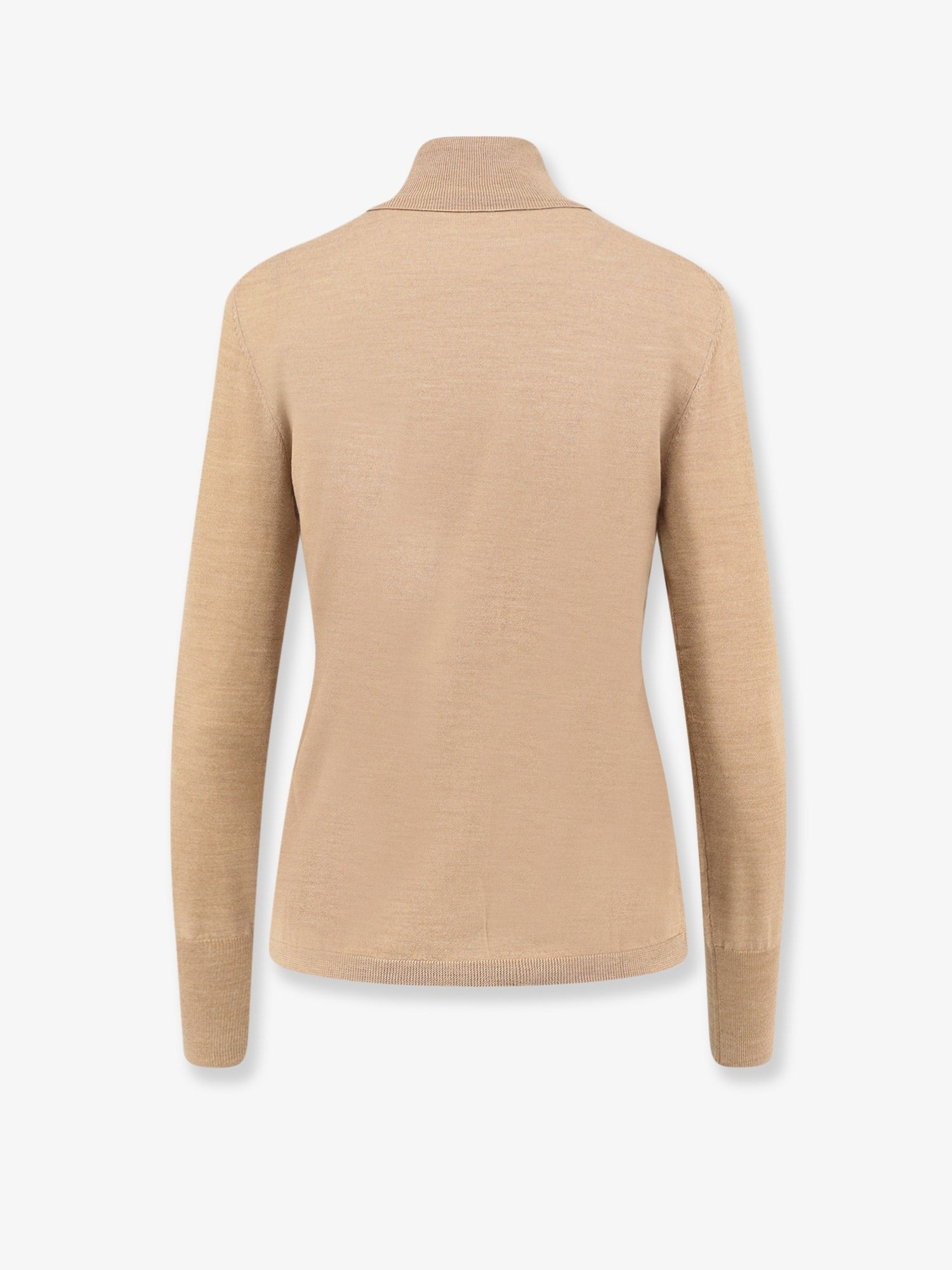 ASPESI Women's Virgin Wool Turtleneck Beige