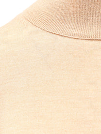 ASPESI Women's Virgin Wool Turtleneck Beige