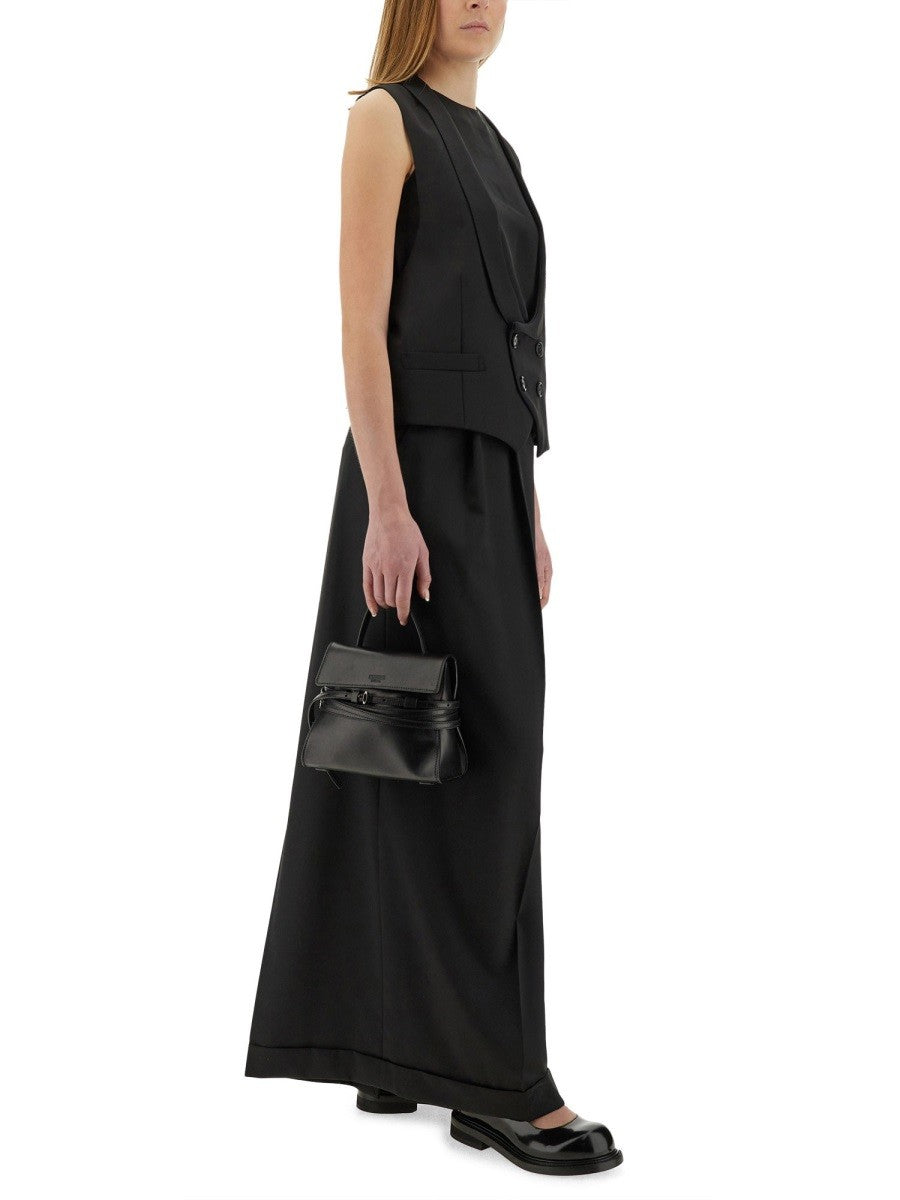 Moschino Women's Virgin Wool Vest Black