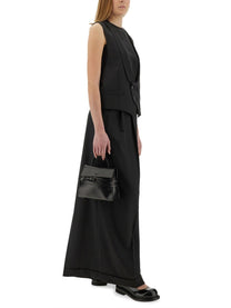 Moschino Women's Virgin Wool Vest Black