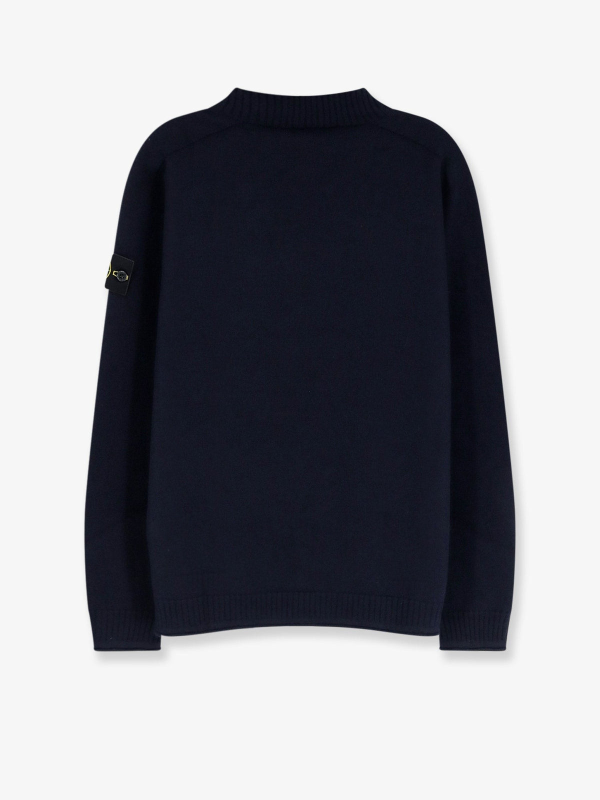 Stone Island Men's Virigin Wool Sweater Blue, view 2
