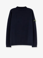 Stone Island Men's Virigin Wool Sweater Blue