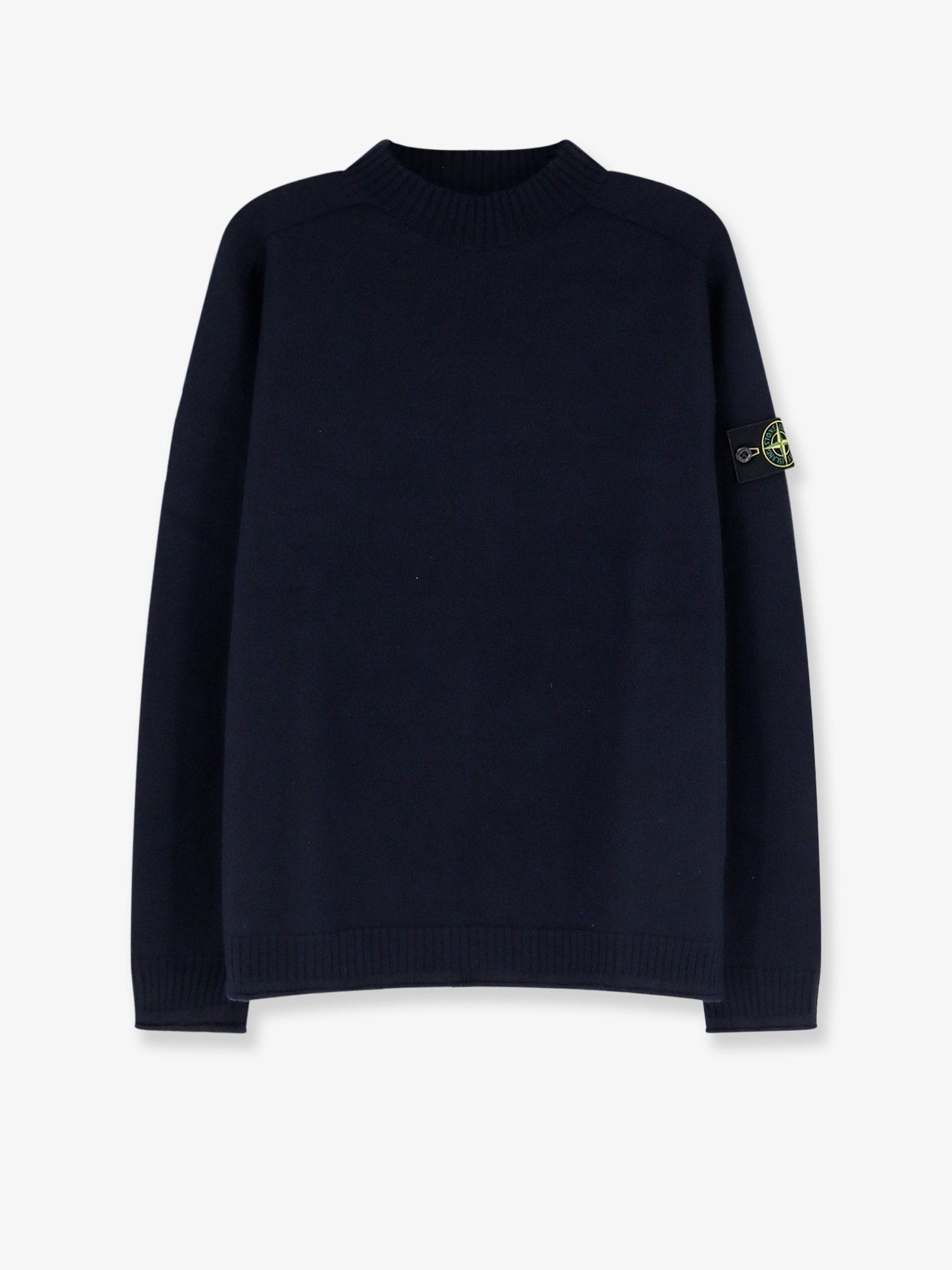 Stone Island Men's Virigin Wool Sweater Blue