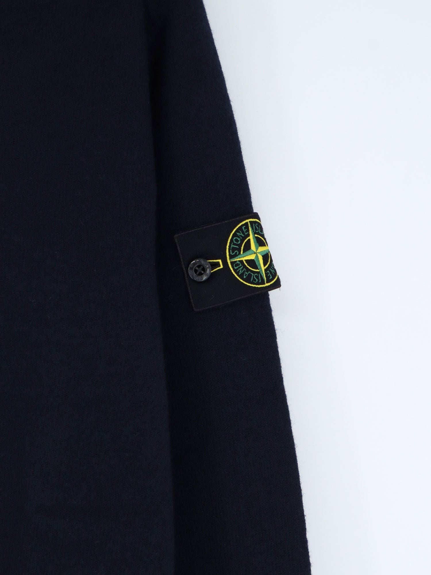 Stone Island Men's Virigin Wool Sweater Blue