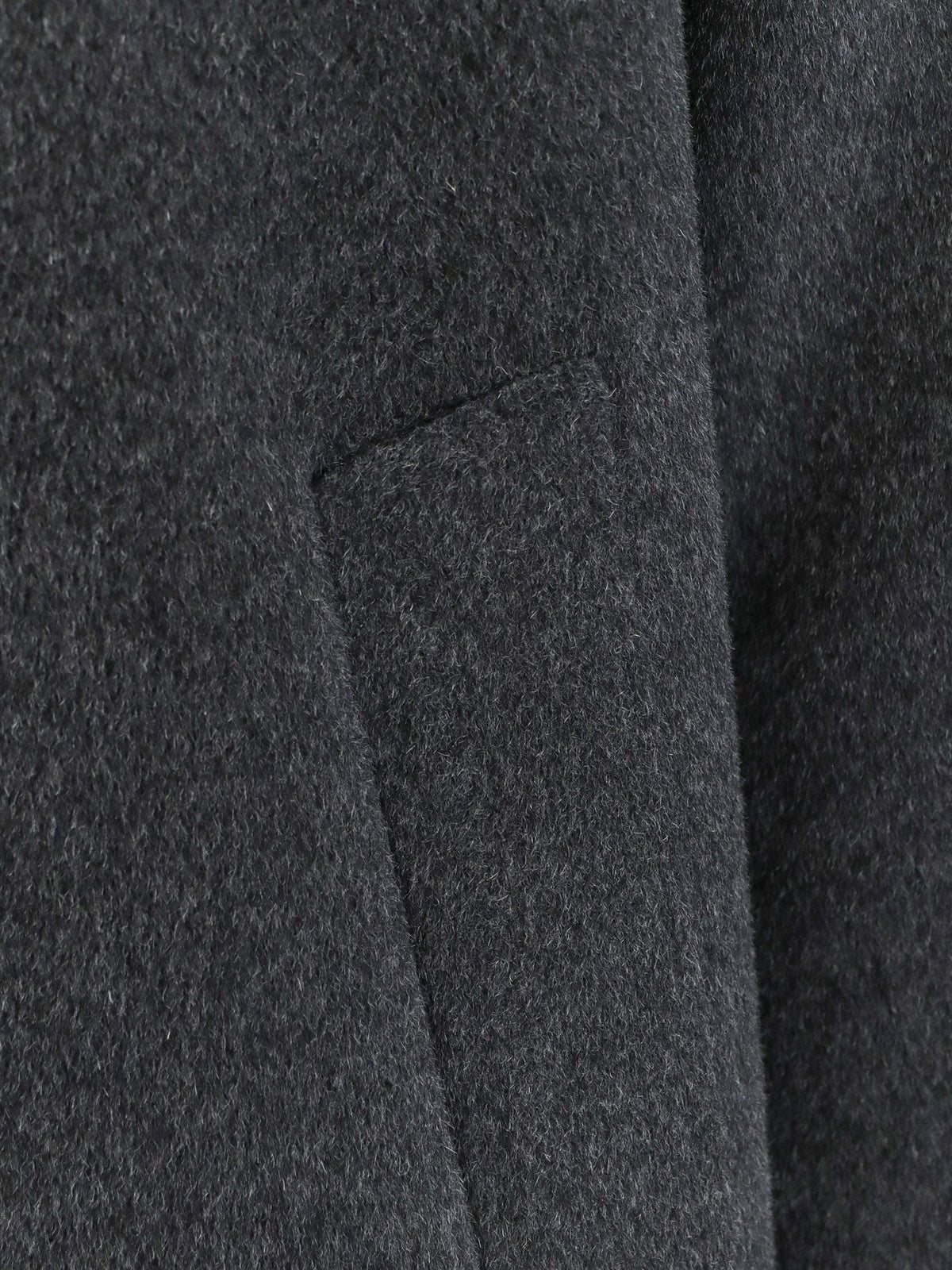 ASPESI Men's Virtuoso Double Wool Coat Grey, view 3