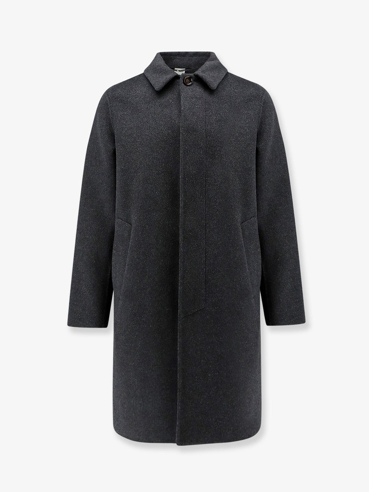 ASPESI Men's Virtuoso Double Wool Coat Grey