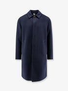 ASPESI Men's Virtuoso Wool Coat Blue