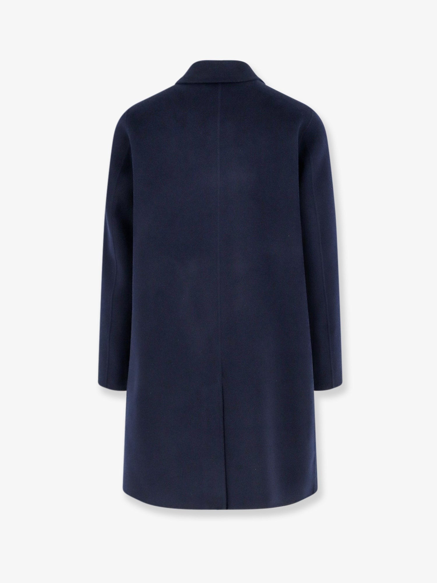 ASPESI Men's Virtuoso Wool Coat Blue