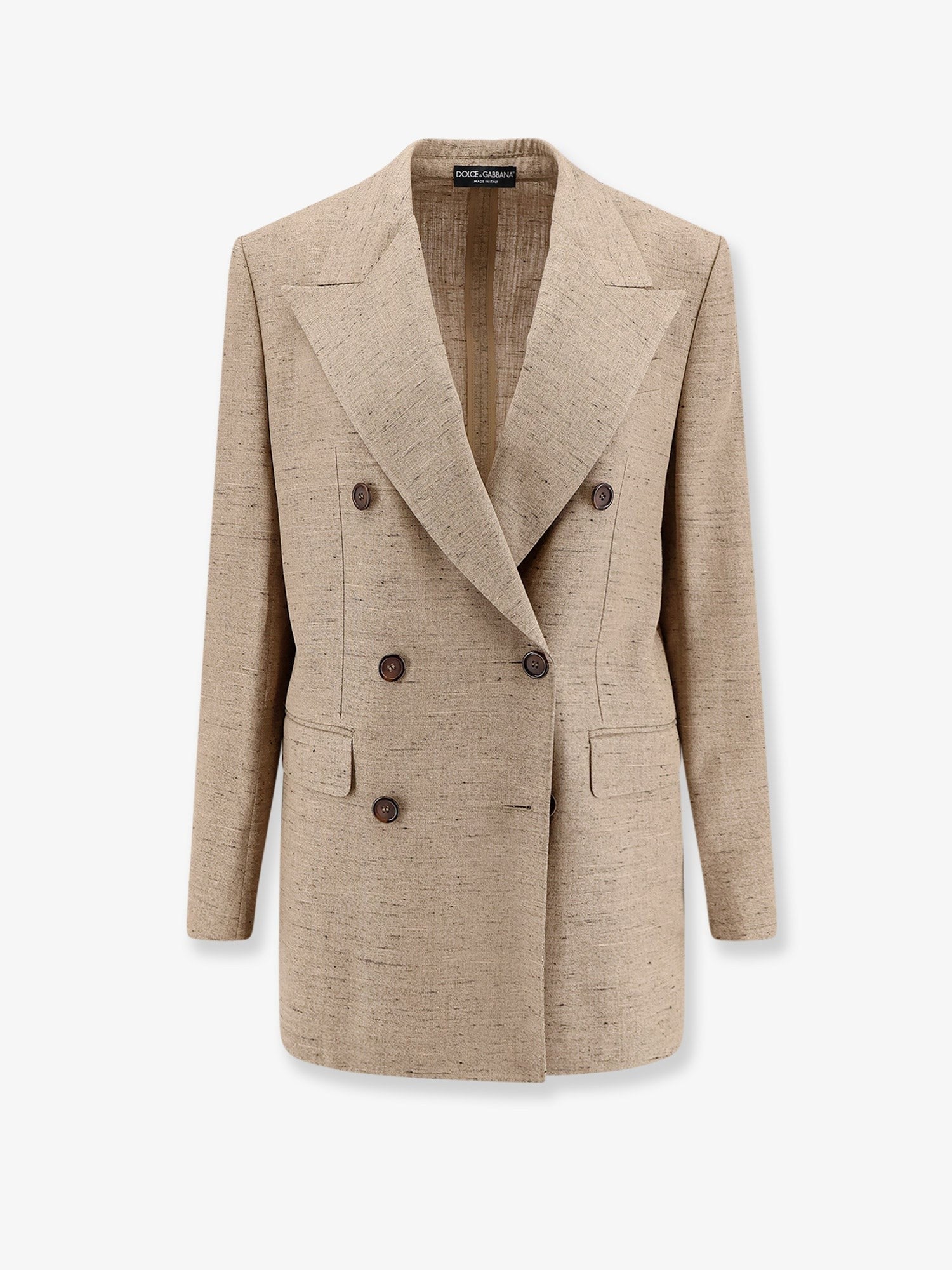 Dolce &amp; Gabbana Women's Viscose and Linen Blazer White