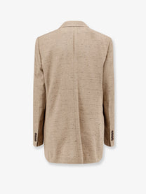 Dolce &amp; Gabbana Women's Viscose and Linen Blazer White