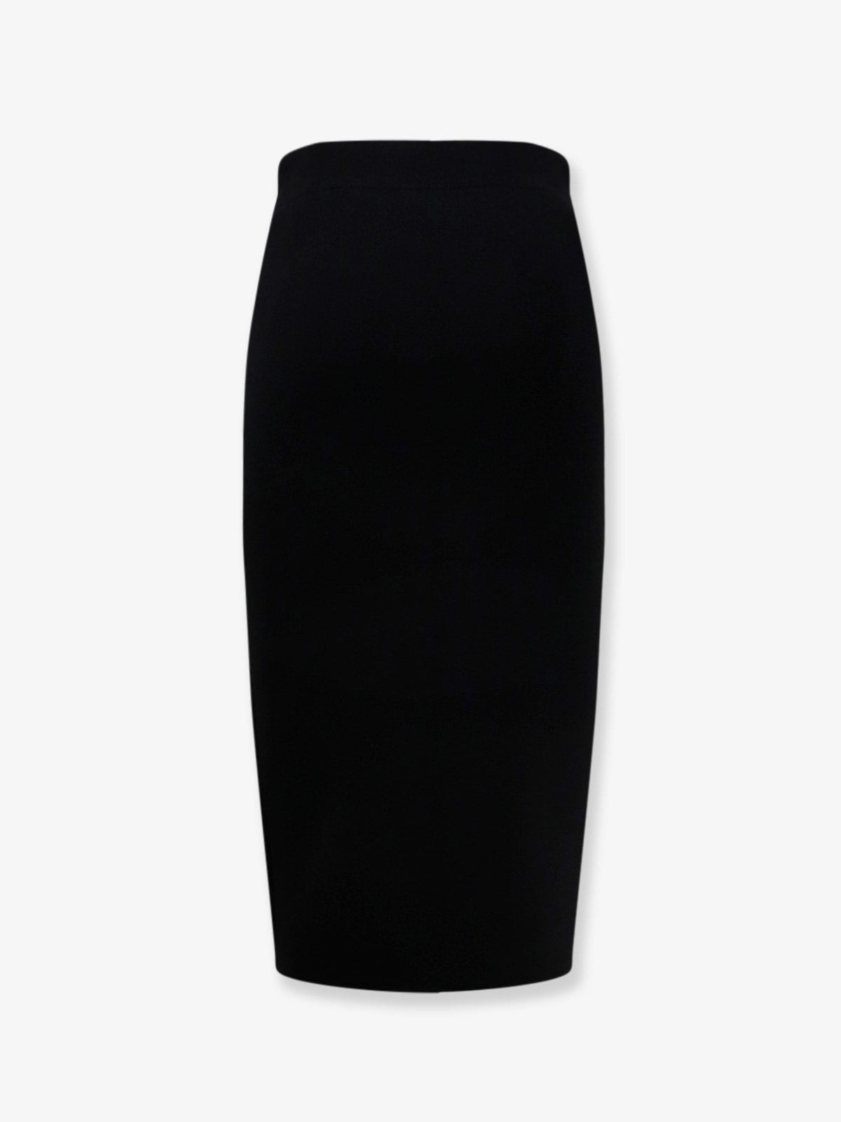 Elisabetta Franchi Women's Viscose and Nylon Skirt Black, view 2