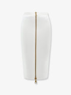 Elisabetta Franchi Women's Viscose and Nylon Skirt White