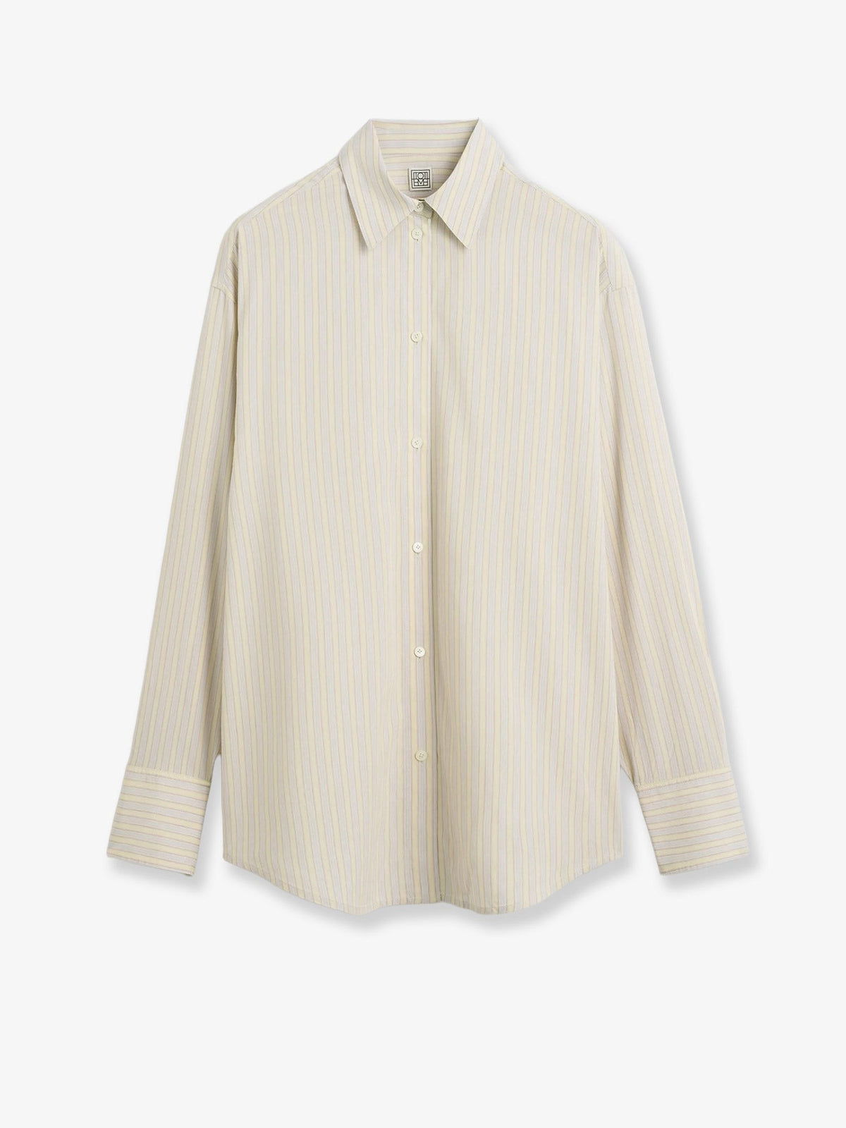 Toteme Women's Striped Shirt Yellow