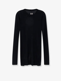 Rick Owens Men's Viscose and Silk Blend Shirt Black