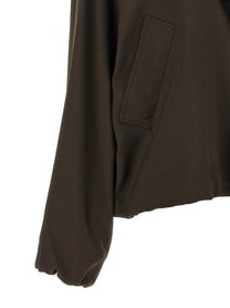Loewe Viscose and Wool Jacket Brown