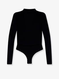 Elisabetta Franchi Women's Viscose Blend Bodysuit Black