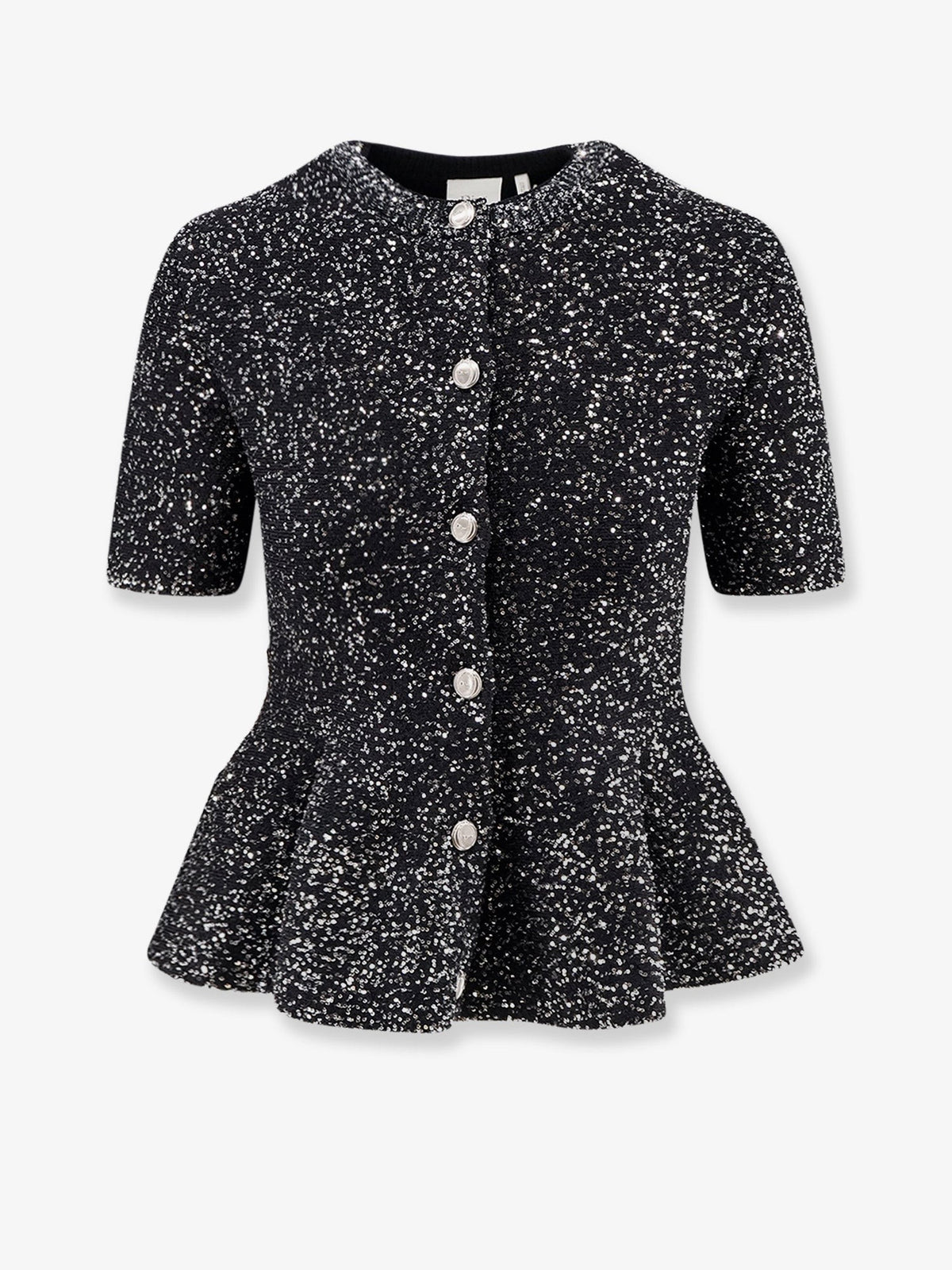 Dior Women's Viscose Blend Cardigan Black