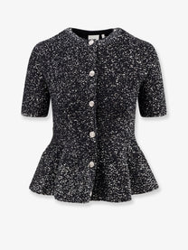 Dior Women's Viscose Blend Cardigan Black