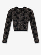 Elisabetta Franchi Women's Viscose Blend Cardigan Black, view 2