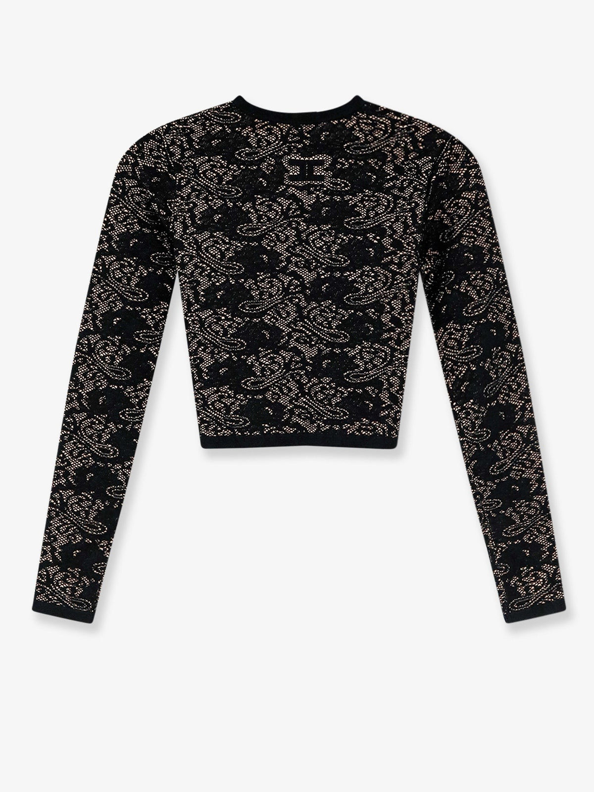 Elisabetta Franchi Women's Viscose Blend Cardigan Black, view 2