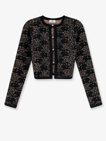 Elisabetta Franchi Women's Viscose Blend Cardigan Black