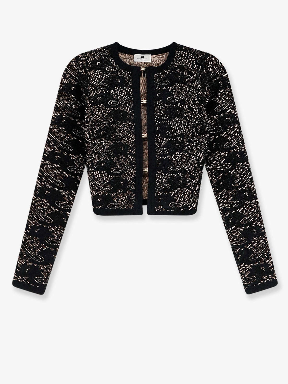 Elisabetta Franchi Women's Viscose Blend Cardigan Black