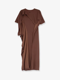Loewe Women's Viscose Blend Dress Brown