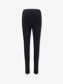 Gucci Women's Viscose Blend Leggings Black