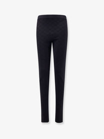 Gucci Women's Viscose Blend Leggings Black