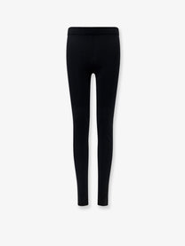 Balenciaga Women's Viscose Blend Leggings Black