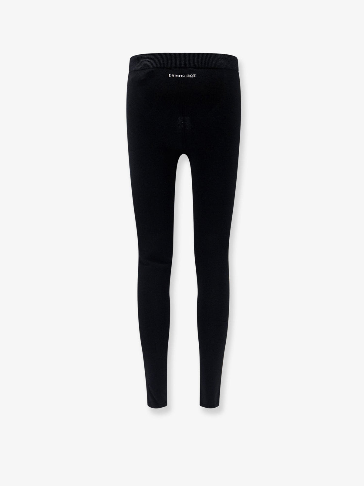 Balenciaga Women's Viscose Blend Leggings Black