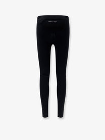 Balenciaga Women's Viscose Blend Leggings Black